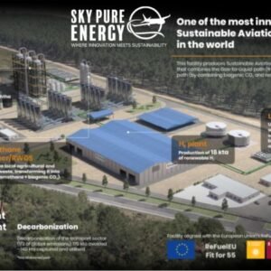 One of the most innovative Sustainable Aviation Fuel plant in the world.